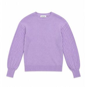 Calvin Klein Women’s Sweater Light Purple Elegant Size XS